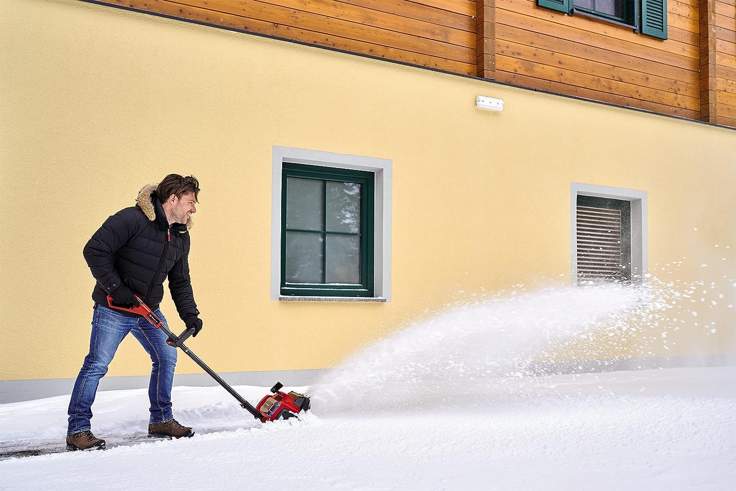 Akku-Schneefräse GE-ST 36/40 Li E-Solo, 36 V, 40 cm Arbeitsbreite, für 20 cm Schneehöhe, ohne Akku und Ladegerät