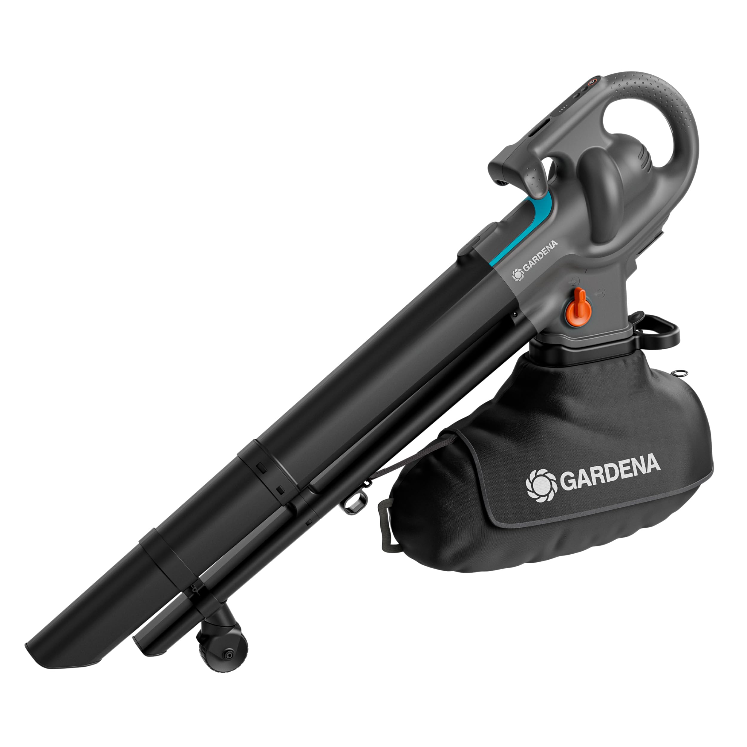 Gardena Akku Laubsauger Bläser PowerJet Collect 18V P4A Solo starker Luftstrom Fangsack 14895 55 Black