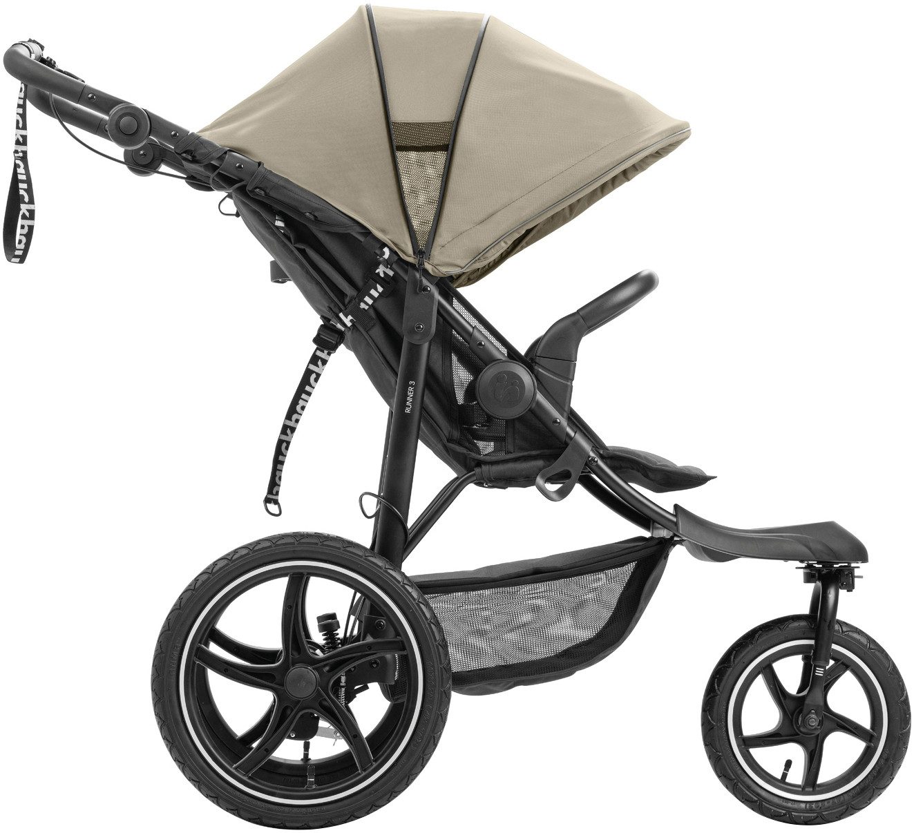 Dreirad-Kinderwagen Runner 3, olive