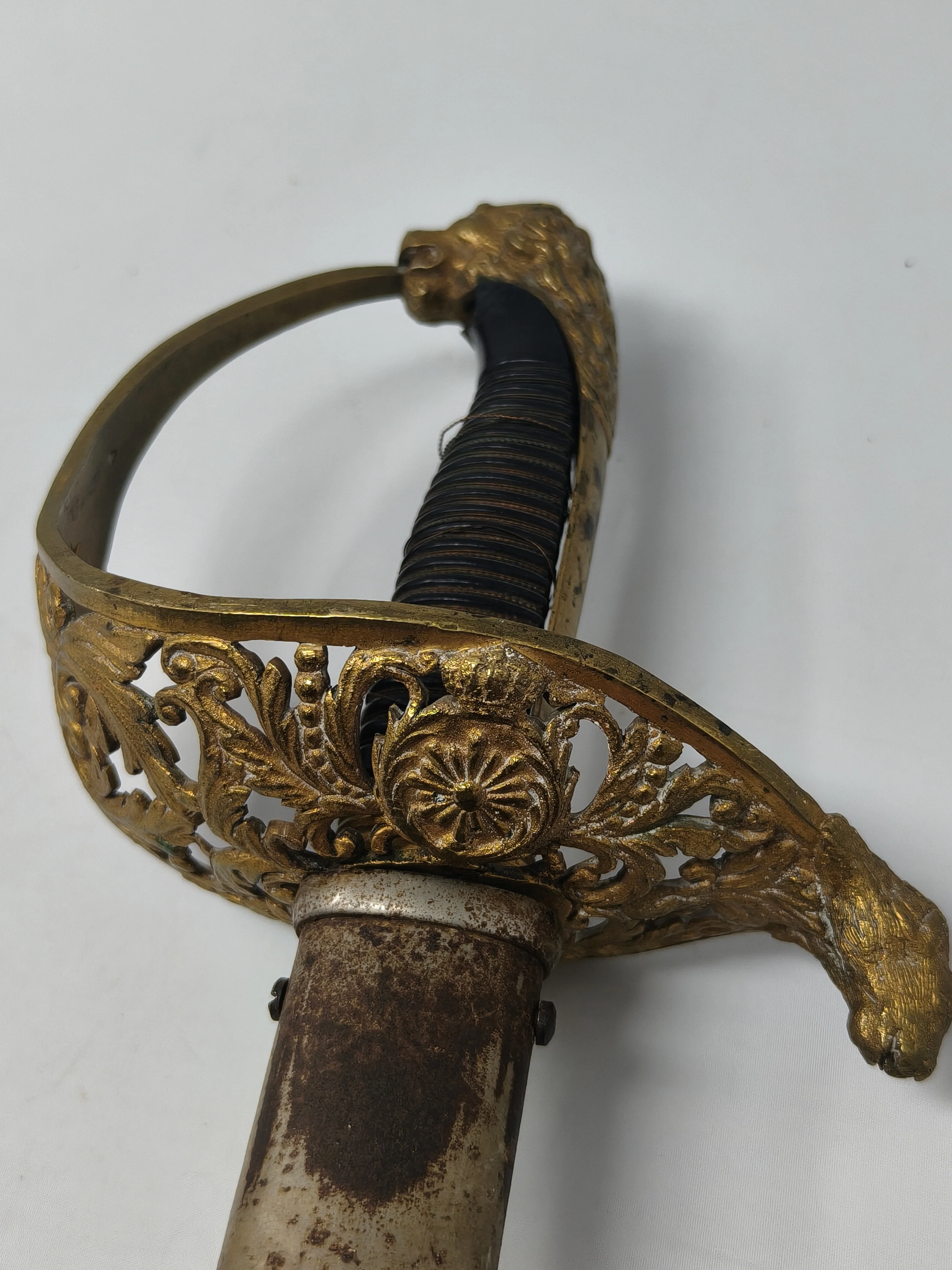 Quartermaster ceremonial Saber. Alphonso XIII Spain