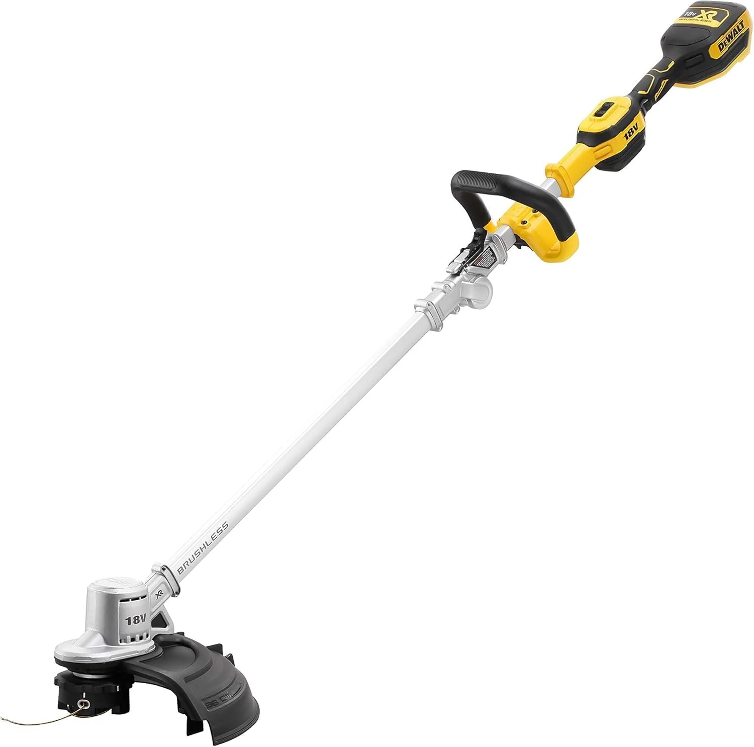 DEWALT DCMST561N-XJ Rasentrimmer (18 Volt, 36cm Schnittbreite, b��rstenloser Motor, automatische Fadenverl?ngerung, f��r gro?e Fl?chen, Lieferung ohne Akku und Ladeger?t)