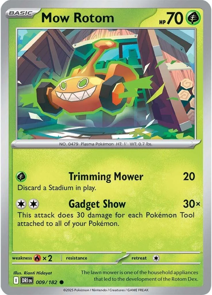 Mow Rotom (009/182) (DRI)