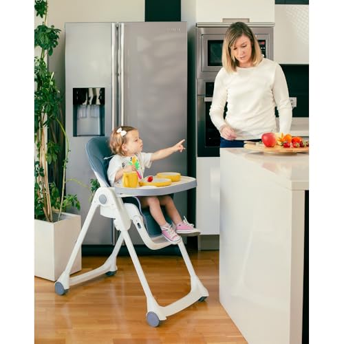 Seggiolone in alluminio per bambini, grigio : Prima infanzia