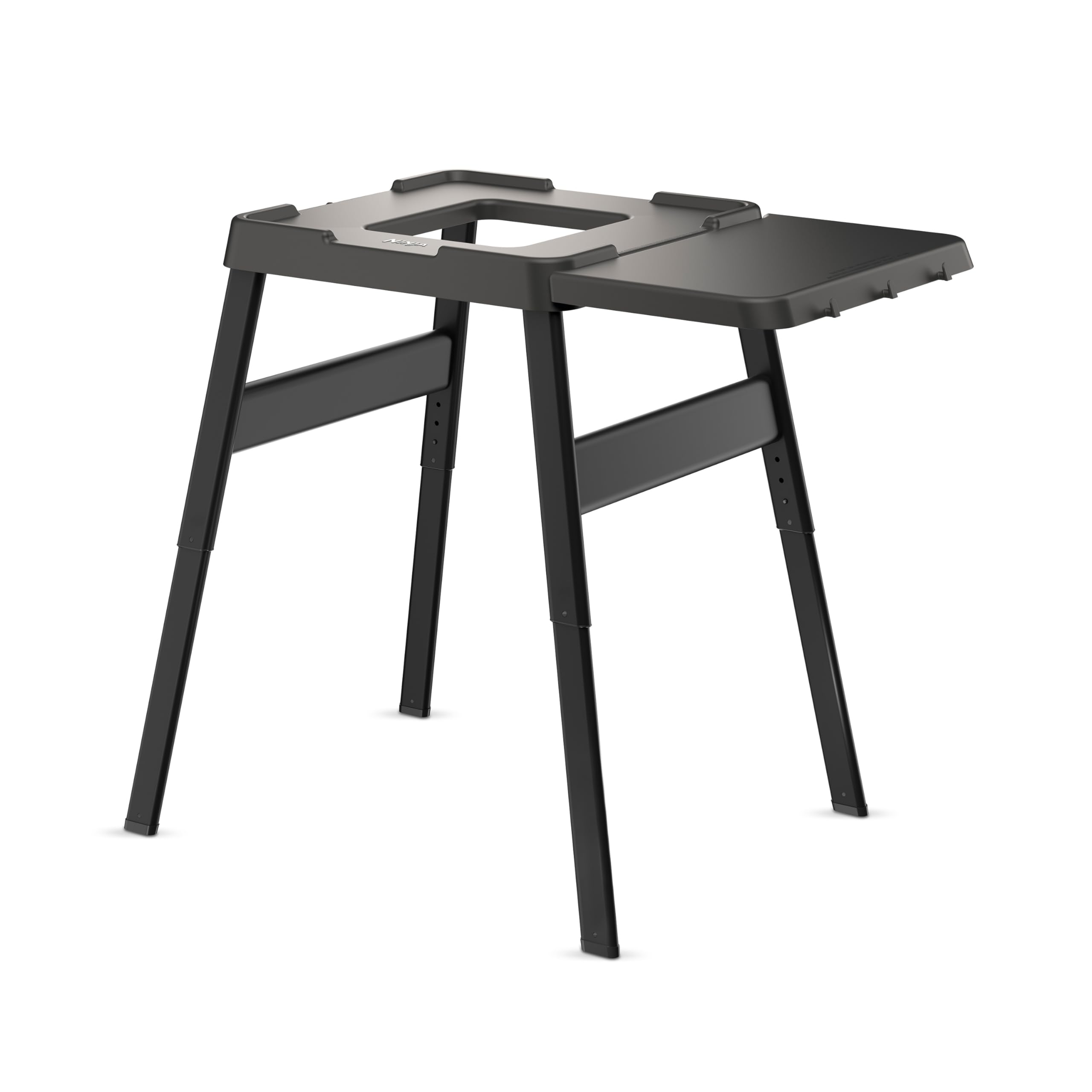 Ninja Woodfire Verstellbarer Ständer und Beistelltisch 4718J800EUUK Grillzubehör mit Ablagefläche