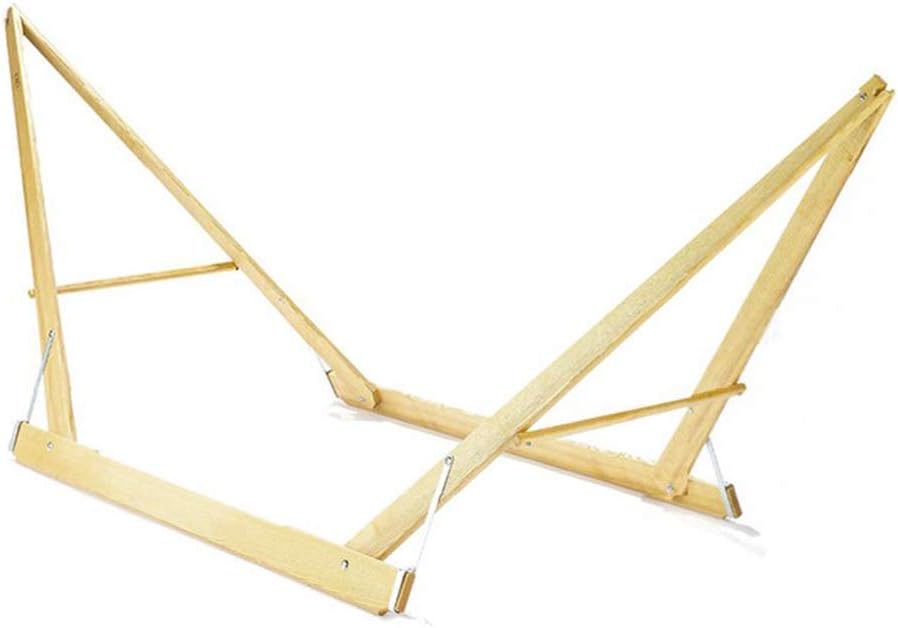 Klappbares Hängemattengestell aus Eschenholz (450 x 135 x 145 cm LxBxH) - Tragkraft 250 kg - Handarbeit aus Österreich