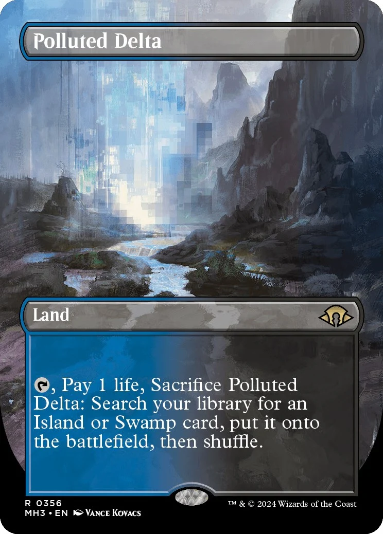 Polluted Delta (Borderless) (356) (Modern Horizons 3)