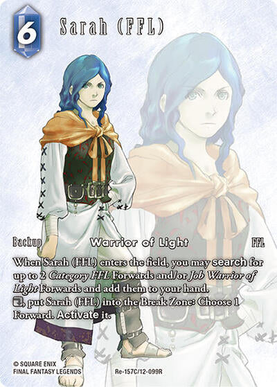 Sarah (FFL) (Full Art) - Re-157C/12-099R