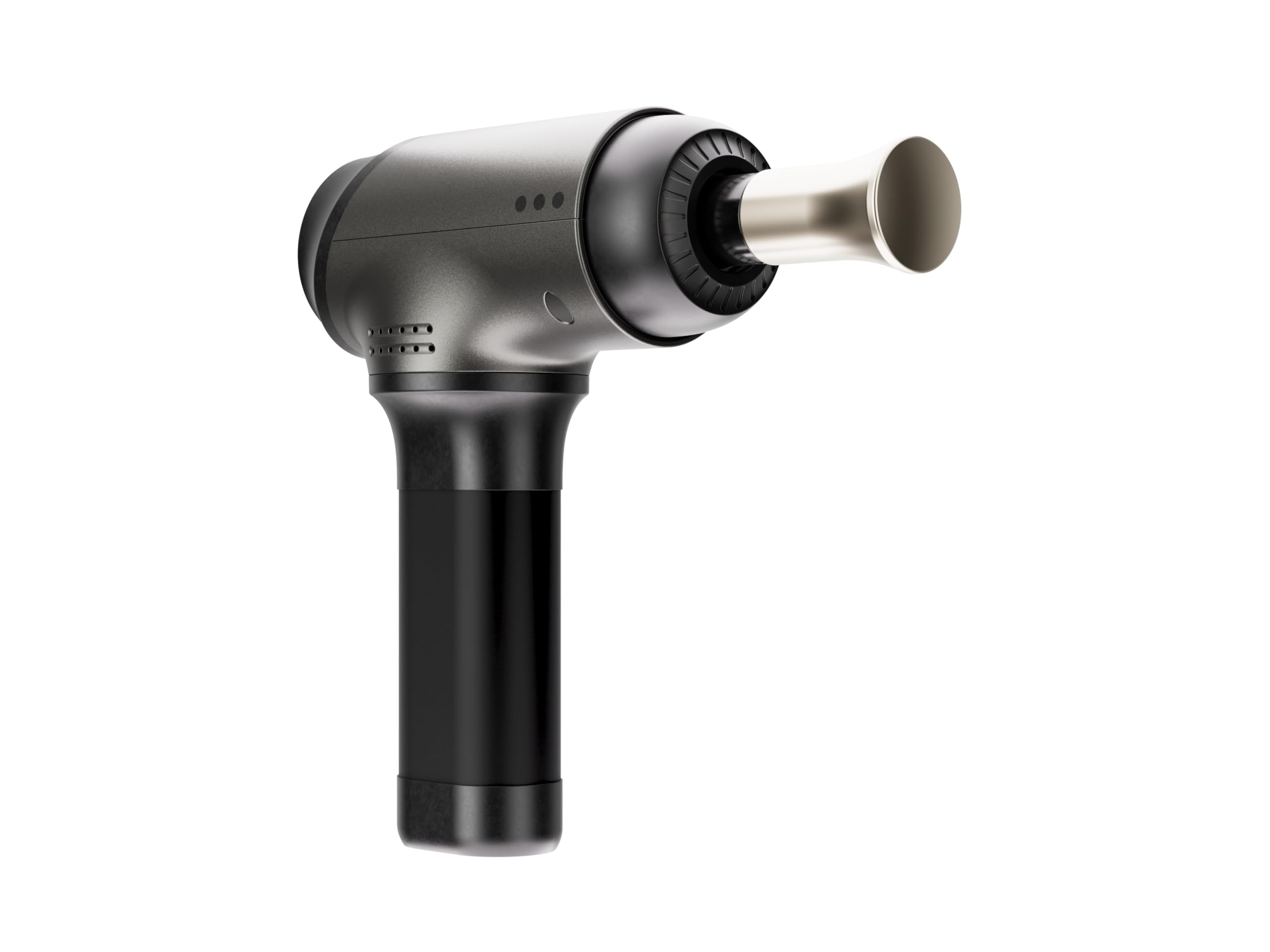 Massagepistole mit variabler Amplitude 8–12 mm und interaktiver App, 8 Aufsätzen und 4000 mAh Akku