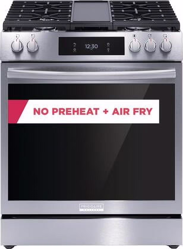 Frigidaire 30 in Gas Range in Stainless Steel