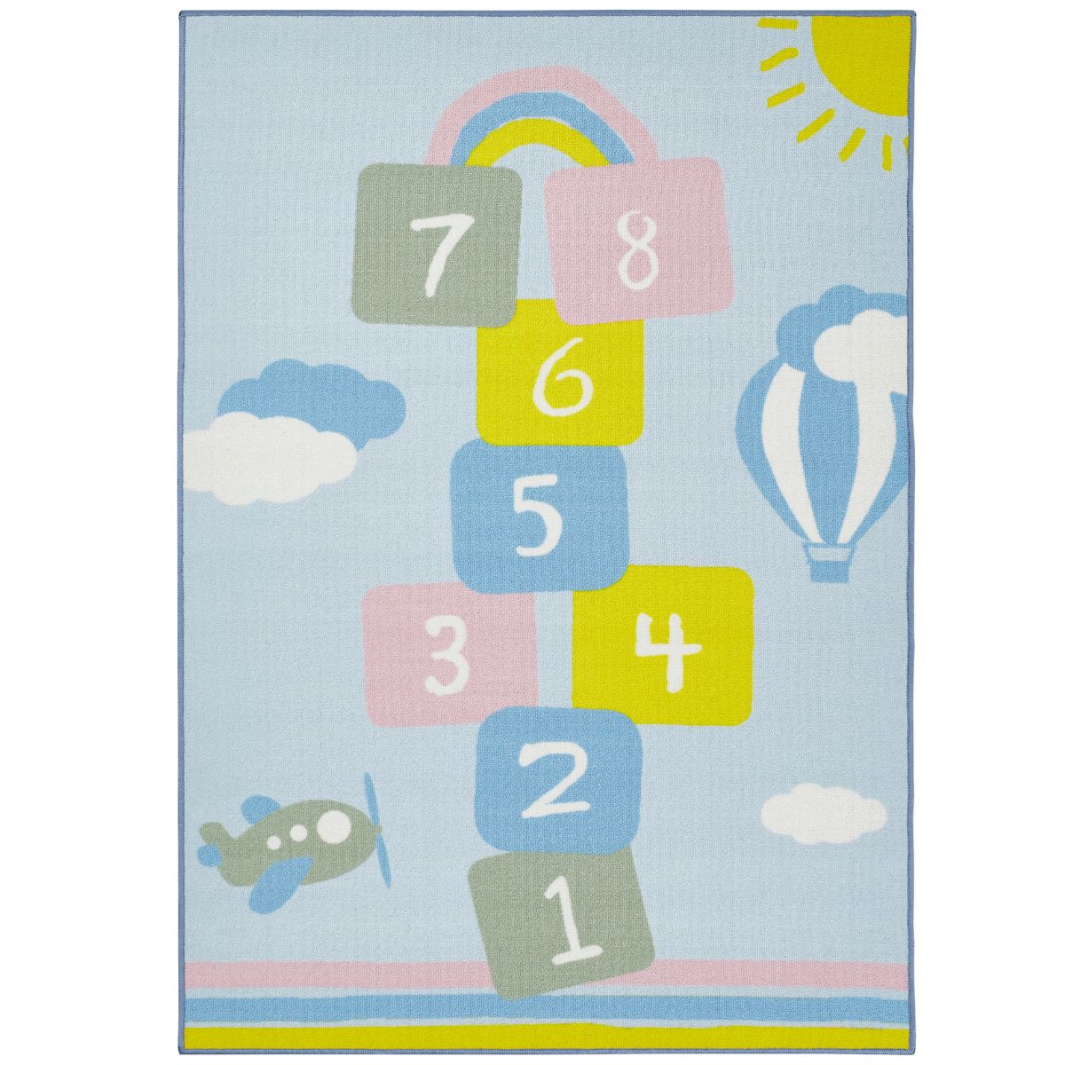 Homcom Kinderteppich 190 x 133 x 0,8 cm