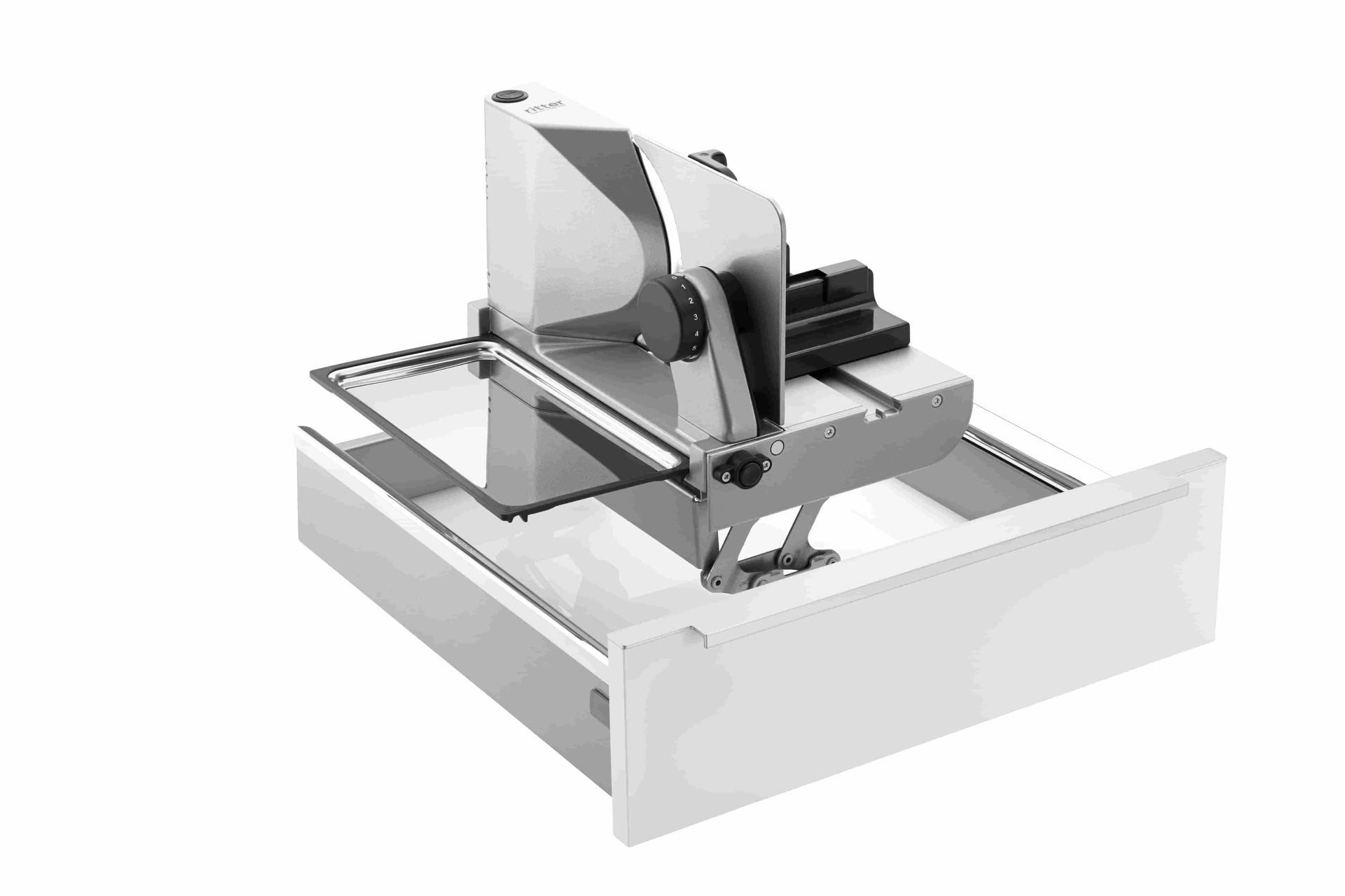 Allesschneider Einbau-Allesschneider AES 72 SR sibermetallic/rechts 546000