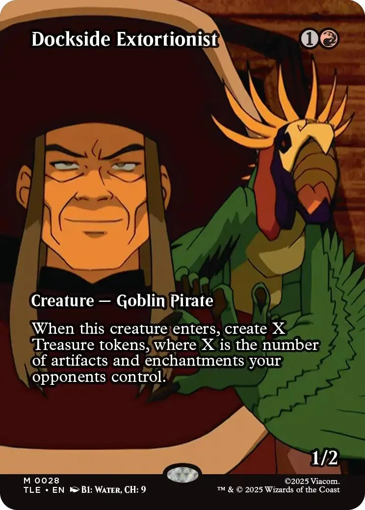 Dockside Extortionist (Borderless) (28) (Avatar: The Last Airbender: Eternal-Legal)