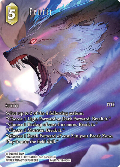 Fenrir (Full Art) - Re-107H/12-068H