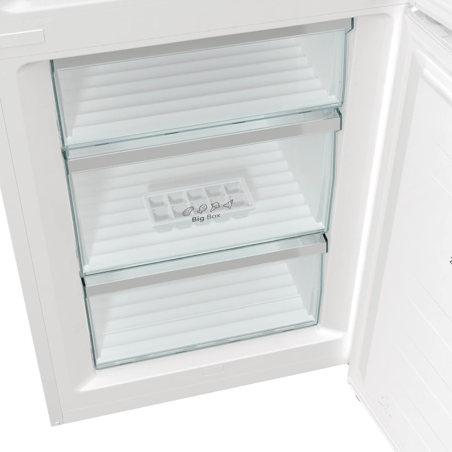 Hisense RB470N4SWC2 - Kühlschrank Premium Combi, No Frost, 2 M hoch, Klasse C, Flaschenhalter, AdaptCool-Technologie, umkehrbare Tür, leise 35 dB,