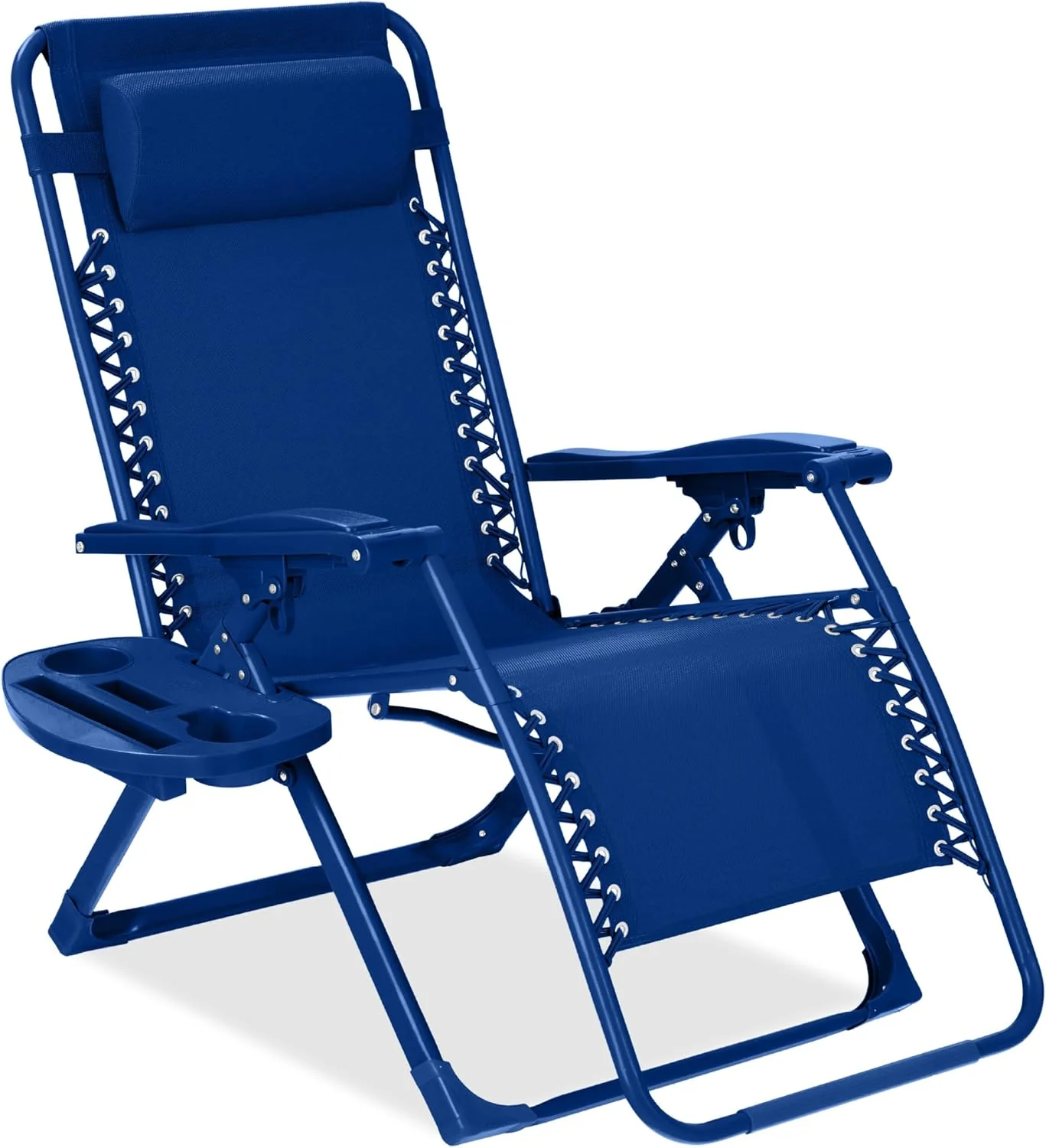 Adjustable Zero Gravity Chair Monochromatic Color Folding Patio Recliner