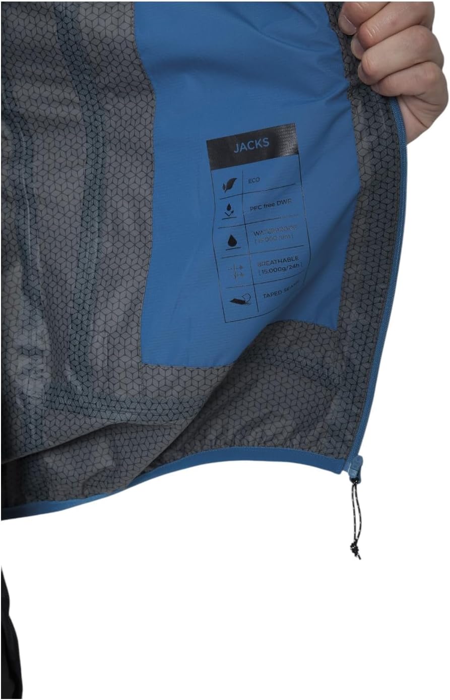 2117 of Sweden Nausta Herren Skijacke mit Kapuze gold Wasserabweisende Herren-Skijacke mit Isolierung. Perfekt für Skifahren, bietet Stil, Komfort und Schutz.