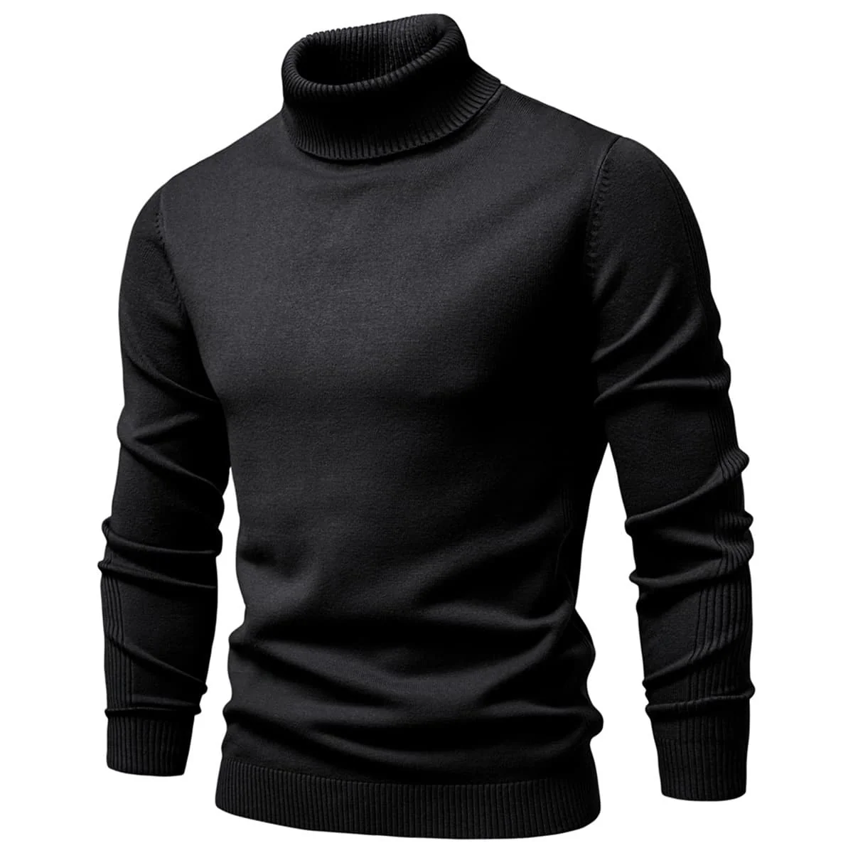 Men's Turtleneck Pullover Sweater