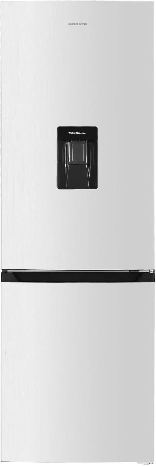 Kühl Kühl-Gefrierkombination, 291 L, Silber, Gefrierkombination freistehend, No Frost, Wasserspender, LED-Beleuchtung