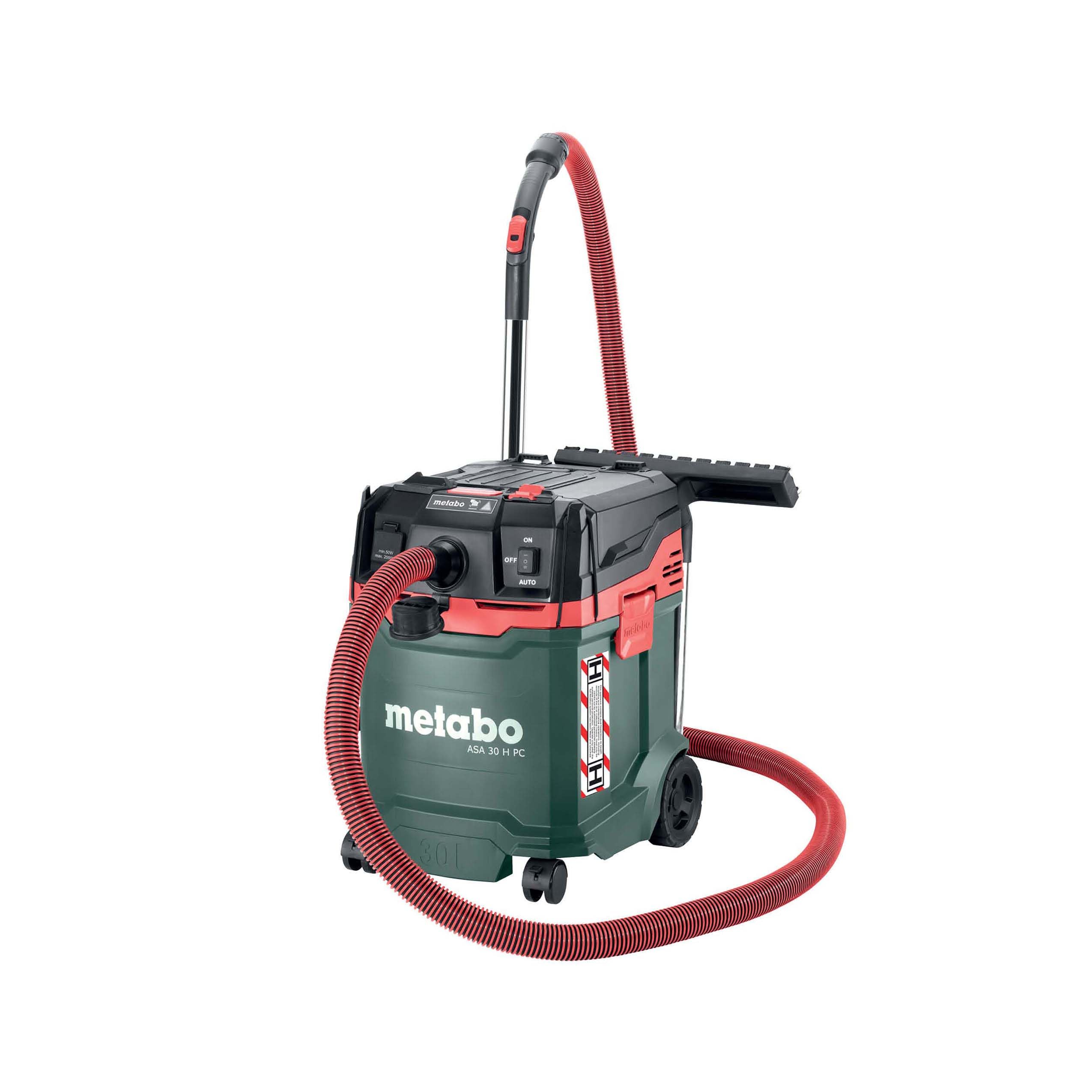 Nass-Trockensauger Staubklasse H ASA 30 H PC mit 1200 W, 8 m Kabel und Antistatik-Saugschlauch Quick