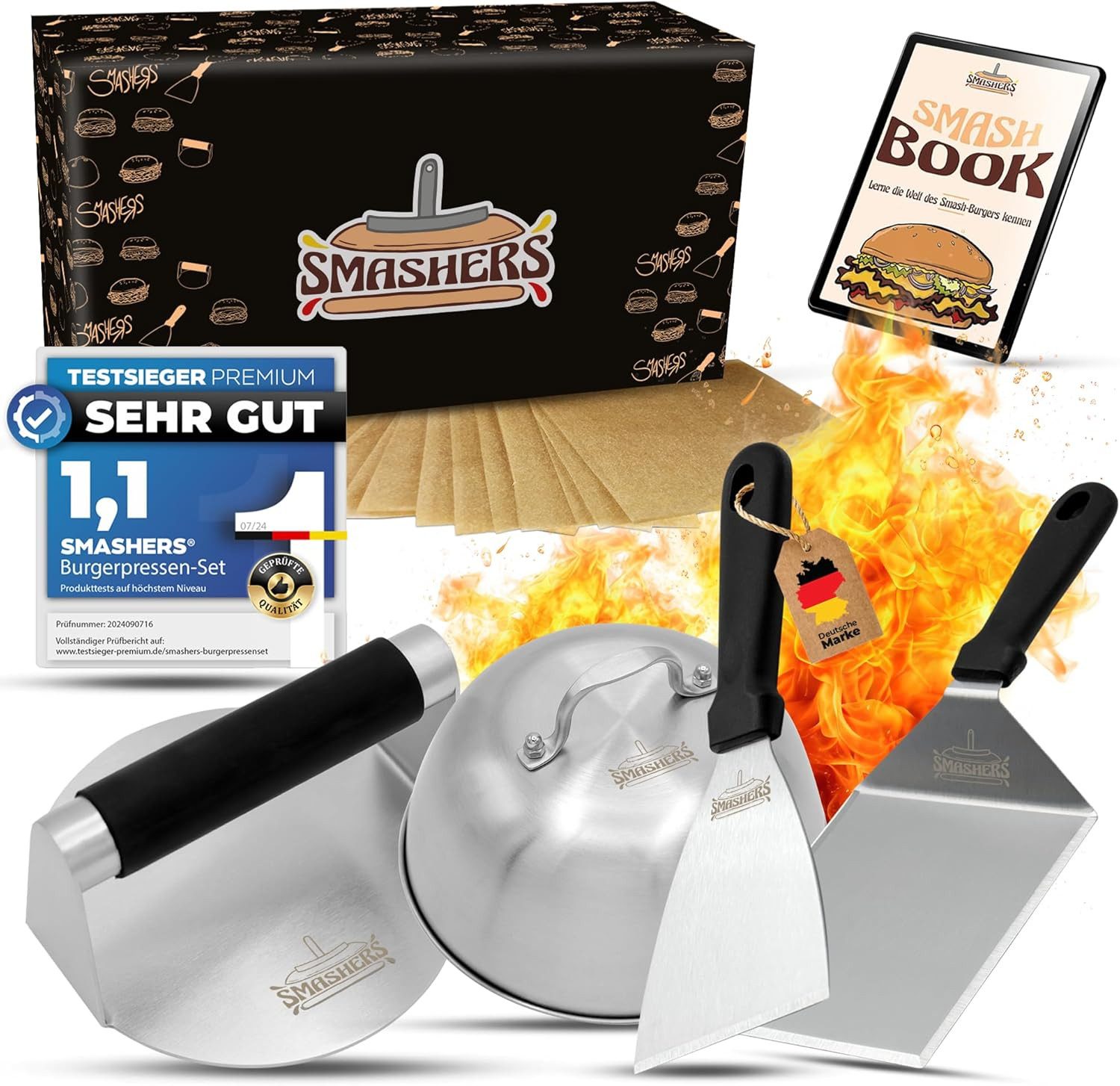 Hamburger Maker Smash Burger Set