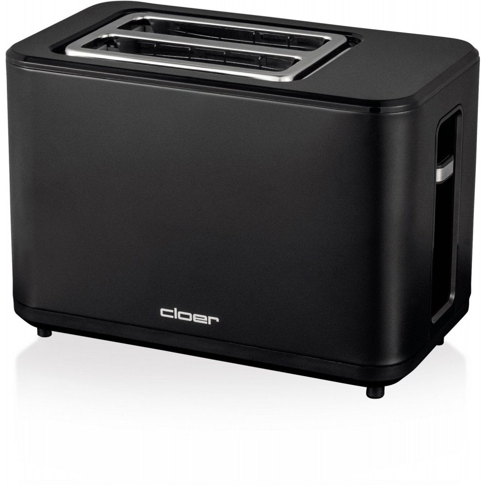 Toaster Cloer 3930 Toaster mattschwarz 2-Scheiben-Toaster