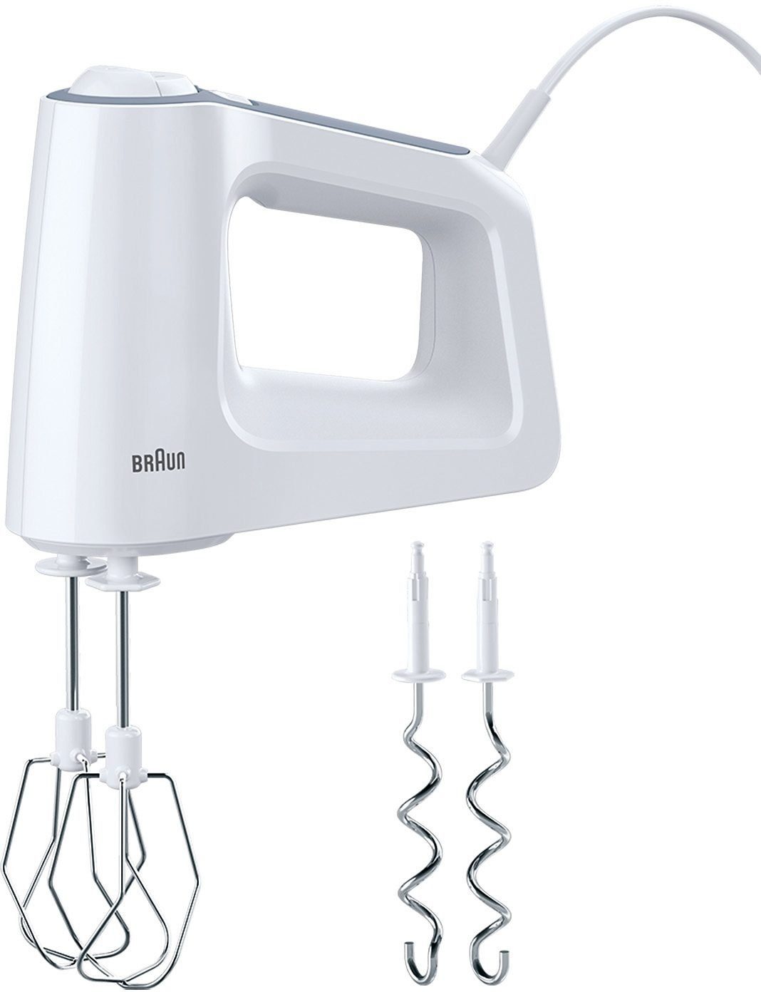 Handmixer MultiMix 3 HM 3100 WH - 500 W, 5 Geschwindigkeiten + Turbo