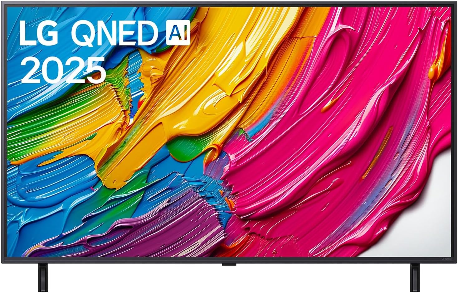 LG Fernseher, Schwarz, 50QNED80A6A QNED evo AI