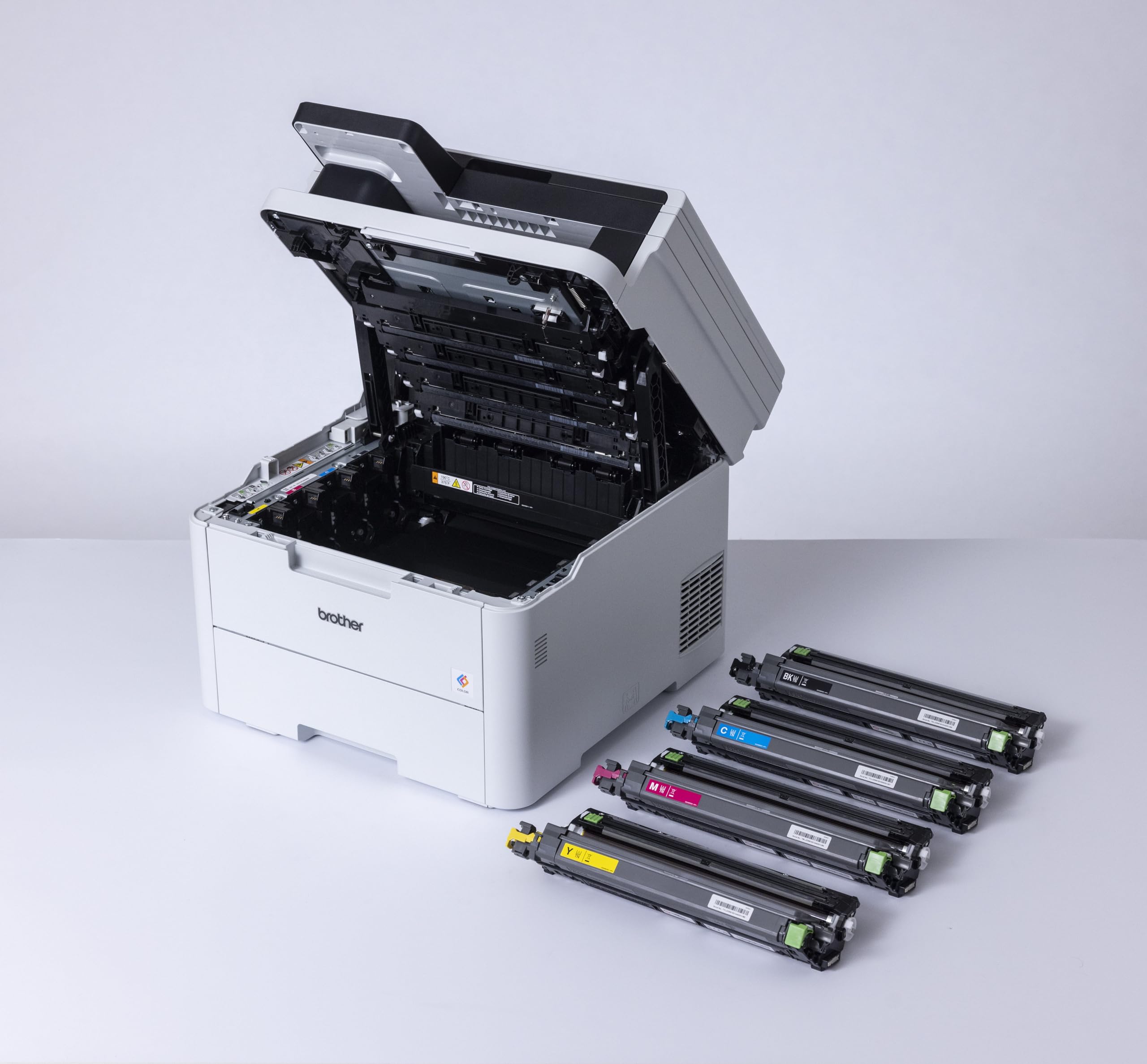 Kompaktes 3-in-1 Farb-LED Multifunktionsgerät DCP-L3520CDW mit WLAN, Drucken Kopieren Scannen, 18 S/min