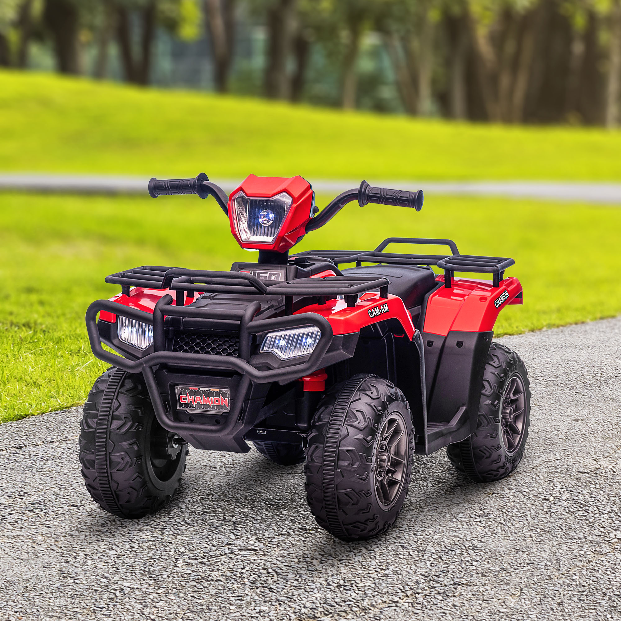 elektrische kinderquad, elektrische auto, elektrische quad, kindervoertuig, rood