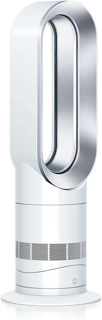 Hot+Cool Jet Focus AM09 potente ventola di raffreddamento e riscaldatore ambiente (bianco/argento)