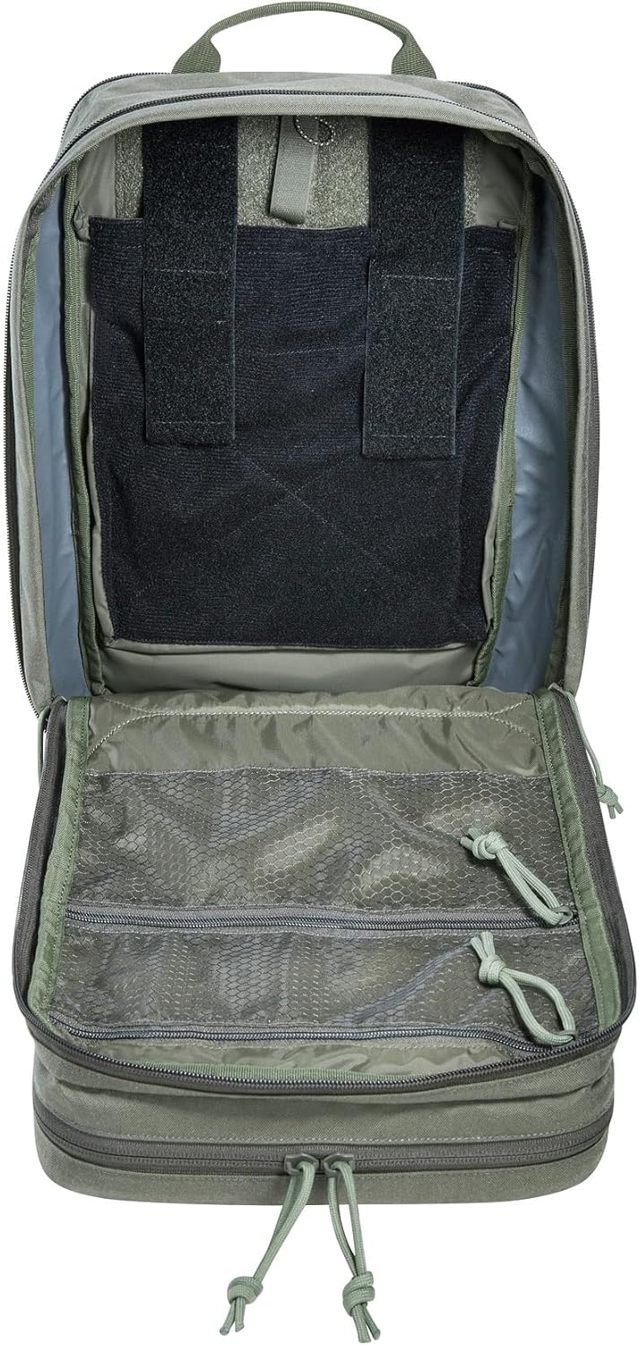 Tasmanian Tiger TT Modular Chest Rig Pack 20 L Einsatz-Rucksack für Plattenträger und TT Chest Rigs mit Schutzplatten-Einschub, inkl. Adapter