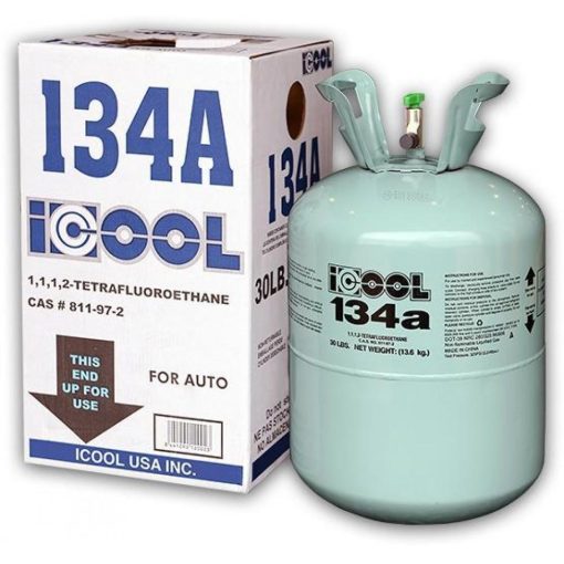 Refrigerante R134A 2025, pieno di R-134A, serbatoio da 30 libbre nette, adatto per condizionatori d'aria per auto, frigoriferi - Prodotto negli Stati Uniti