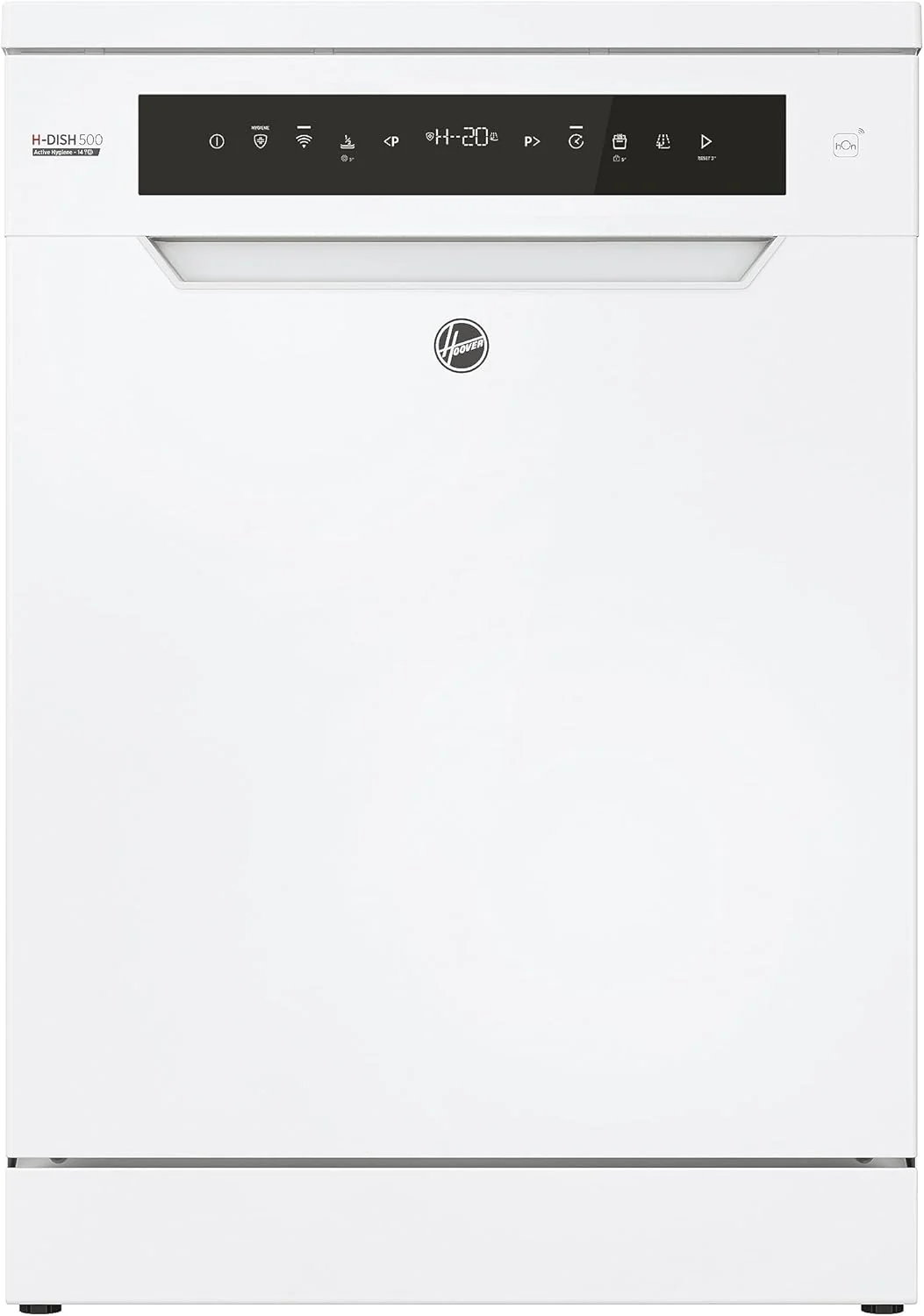 Hoover HF 4C6F0PW vaatwasser; 14 couverts; Vrijstaand, 60 cm breed; Energie-effici?ntieklasse C; Slimme bediening met wifi + bluetooth-technologie
