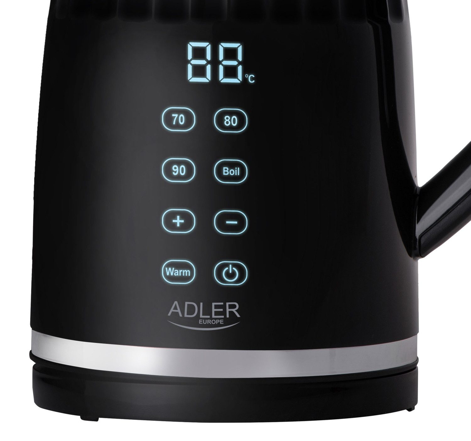 Wasserkocher AD 1350 Wasserkocher 1,7L mit LED Anzeige & Warmhaltefunktion