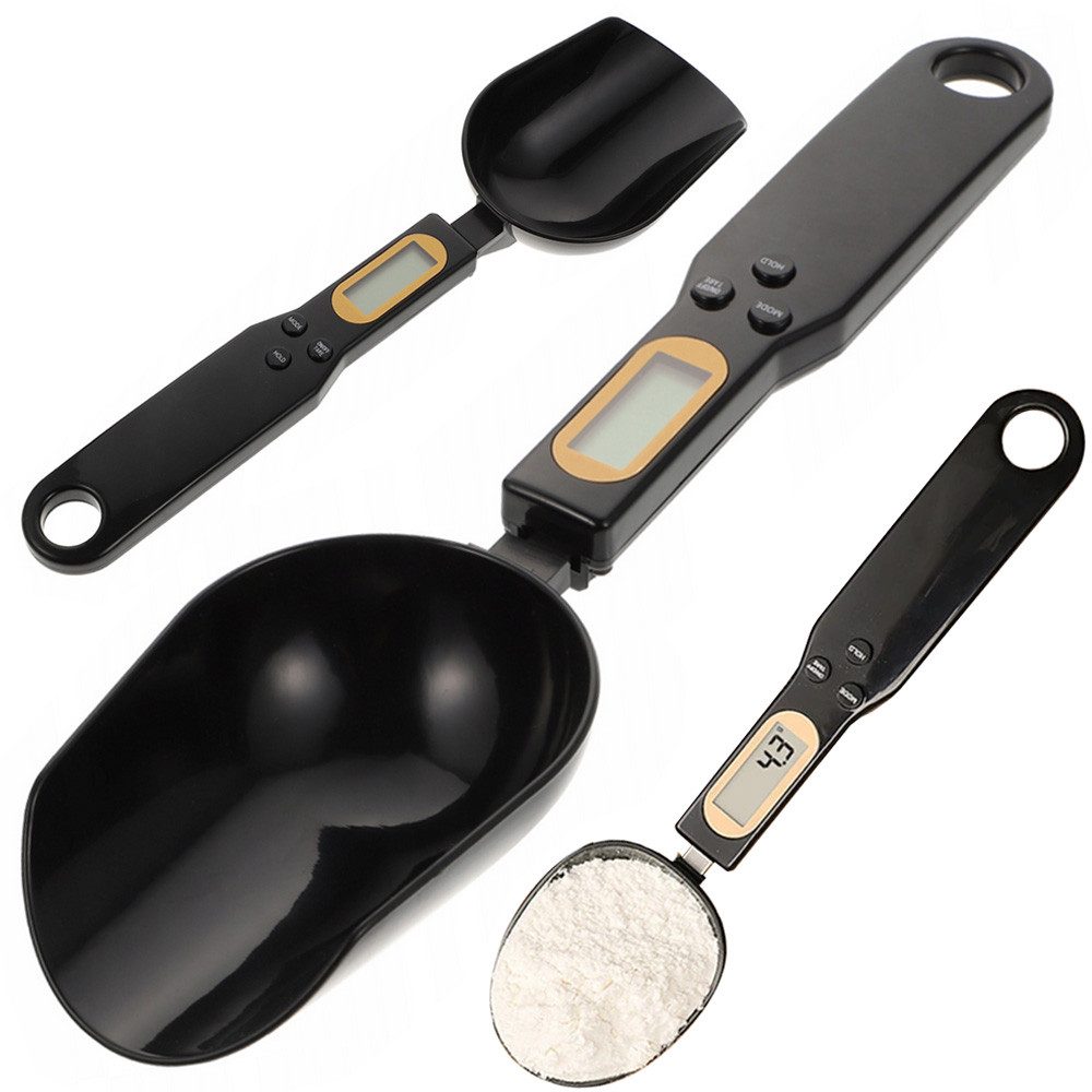 Löffelwaage Wiegelöffel Löffel Waage 0,5-500g LCD Digital Messlöffel Küchenwaage