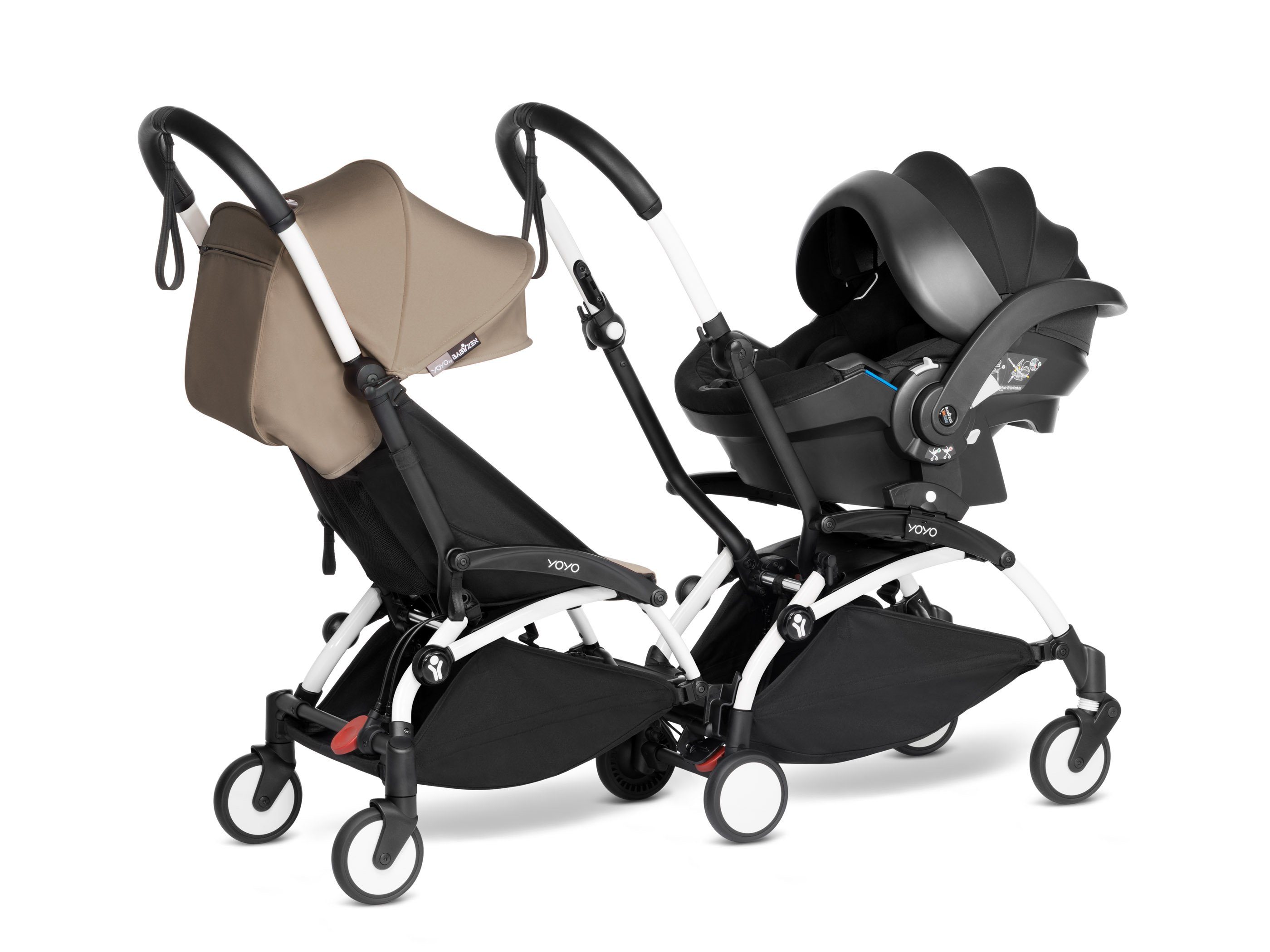 Zwillings-Kombikinderwagen Erweiterungsset YOYO Connect für YOYO2 zum Doppelkinderwagen