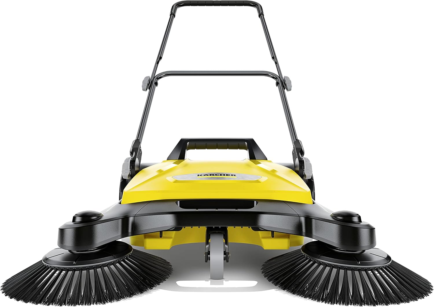 Kärcher S 4 Twin Push Kehrmaschine mit Bürsten, zur Reinigung von Gehwegen, Einfahrten und Gartenwegen