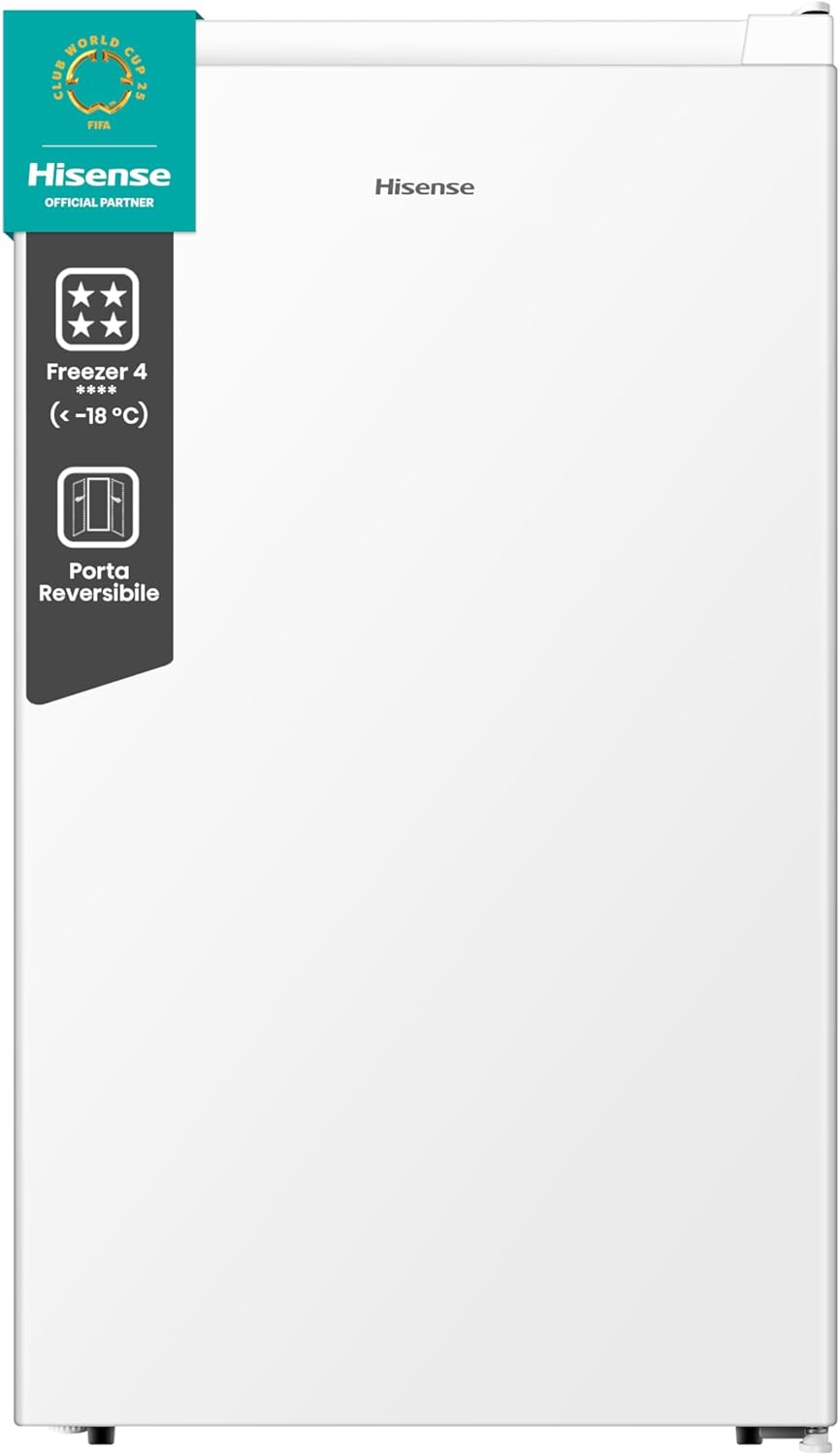 Hisense MUZ4859E, Upright Freezer, White, 61L