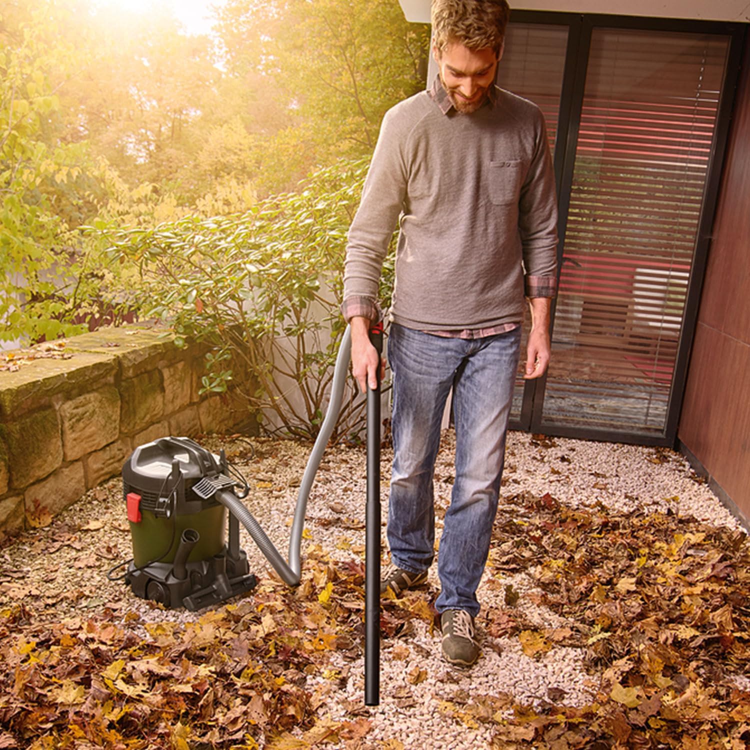 Bosch Nat- en droogzuiger AdvancedVac 20 (1200 watt, 20 liter inhoud, in doos)