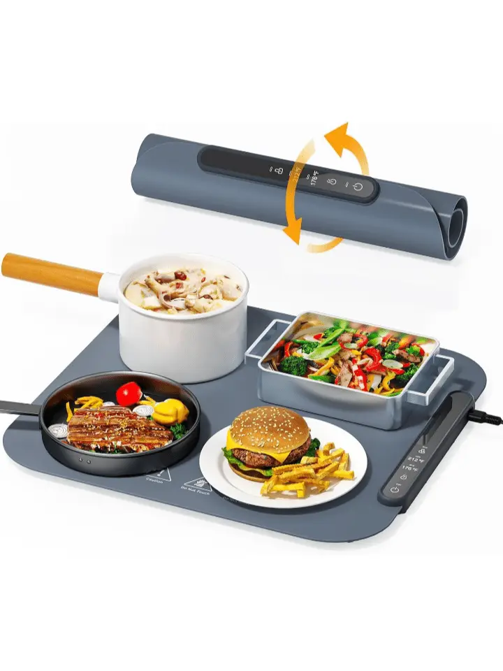 Open Box Warming Tray with Rapid Full Surface Heating for Even Heat Distribution