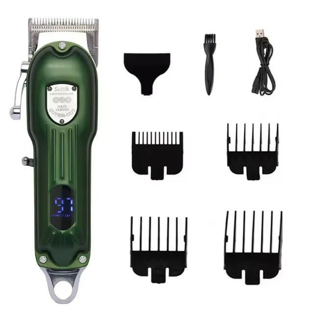 Dog Grooming Kit �C 7000 RPM Cordless Clipper with All-Metal Body & 4 Guide Combs