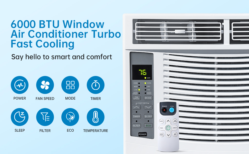6000 btu window Air Conditioner
