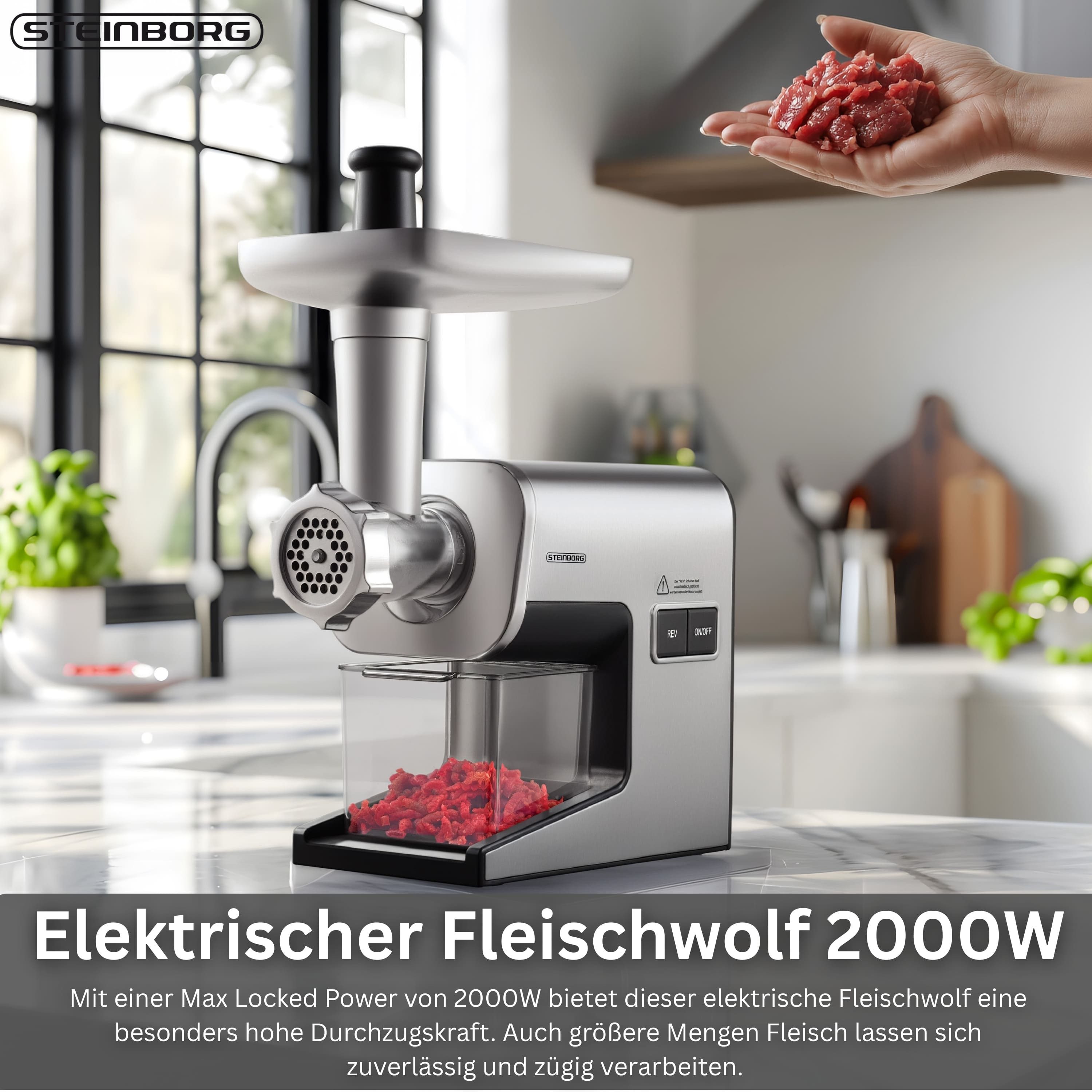 Fleischwolf Steinborg SB-7080 Fleischwolf