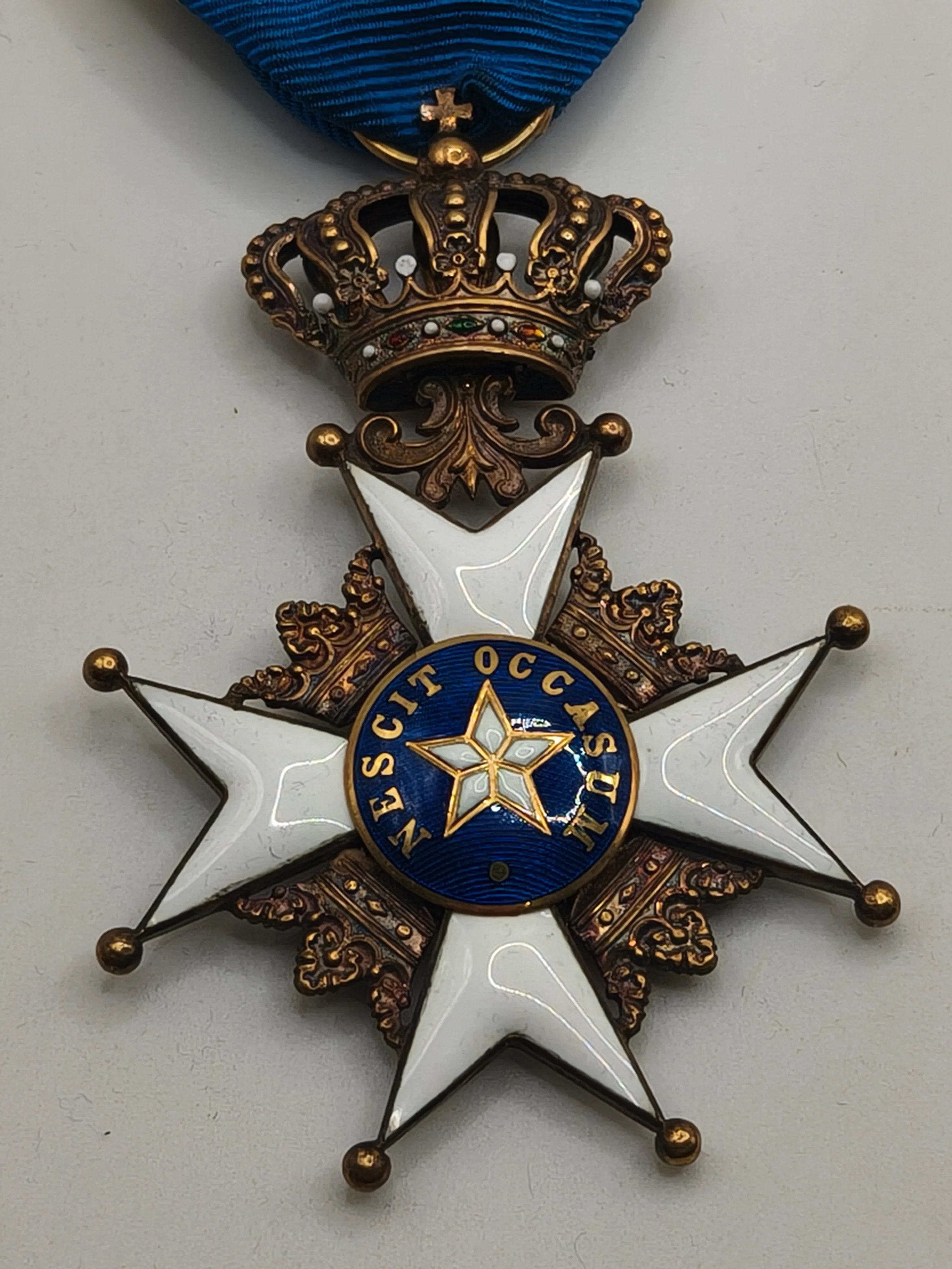 Polar Star Order medal of Sweden.