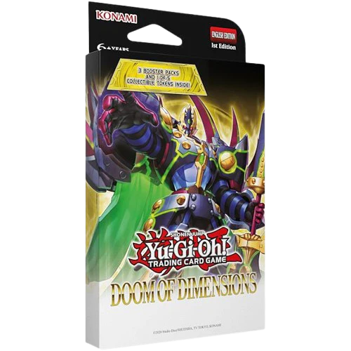 Yugioh - Doom of Dimensions 3-Pack Tuckbox
