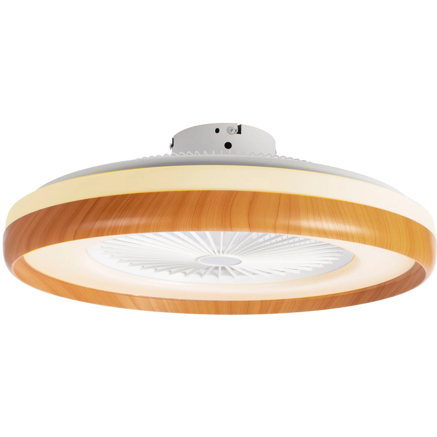 Ventilatore da soffitto con plafoniera integrata BlowsAir Led