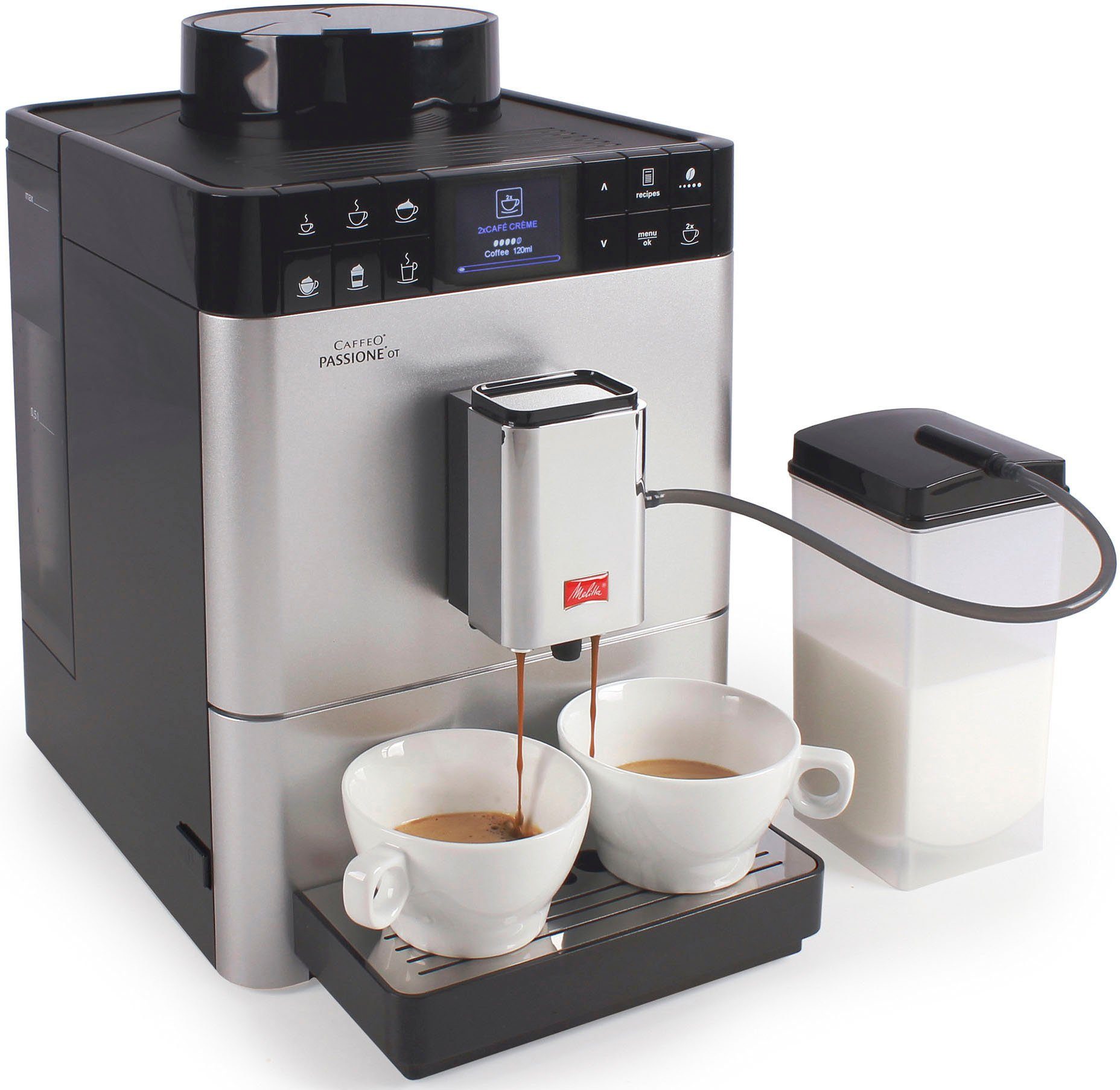 Kaffeevollautomat Passione® One Touch F53/1-101, silber