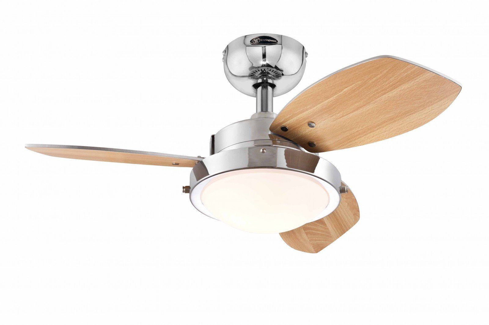 Deckenventilator Deckenventilator Wengue 76 cm mit Licht und Zugschnur