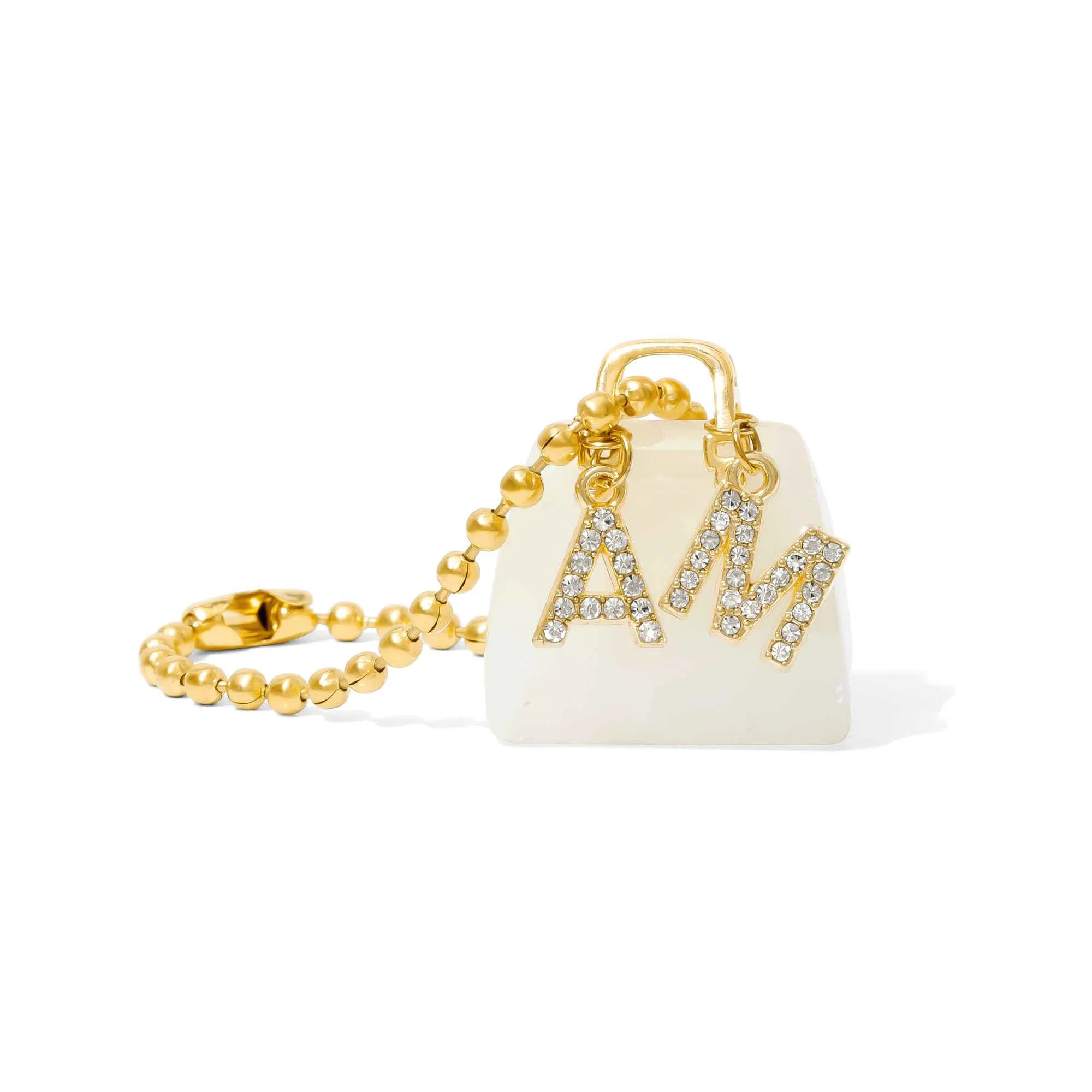 Clear Quartz Handbag Charm �C Clarity, Focus & Amplification | Signature AM Edition