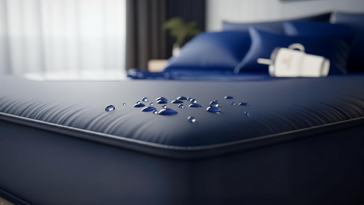 Mielmoon Waterproof Mattress,Cooling Gel Top Medium Firm,Noisless Hospital Mattress Replacement Ultra Foam Camping, (7-Inch, Twin)